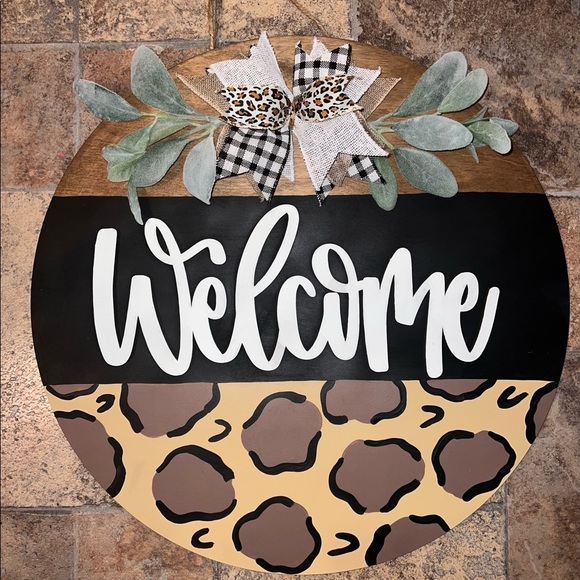 Welcome door hanger - Picture 1 of 1